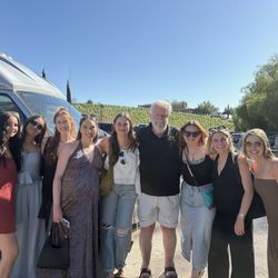 Temecula Black Car - A group of girls and our driver Tony