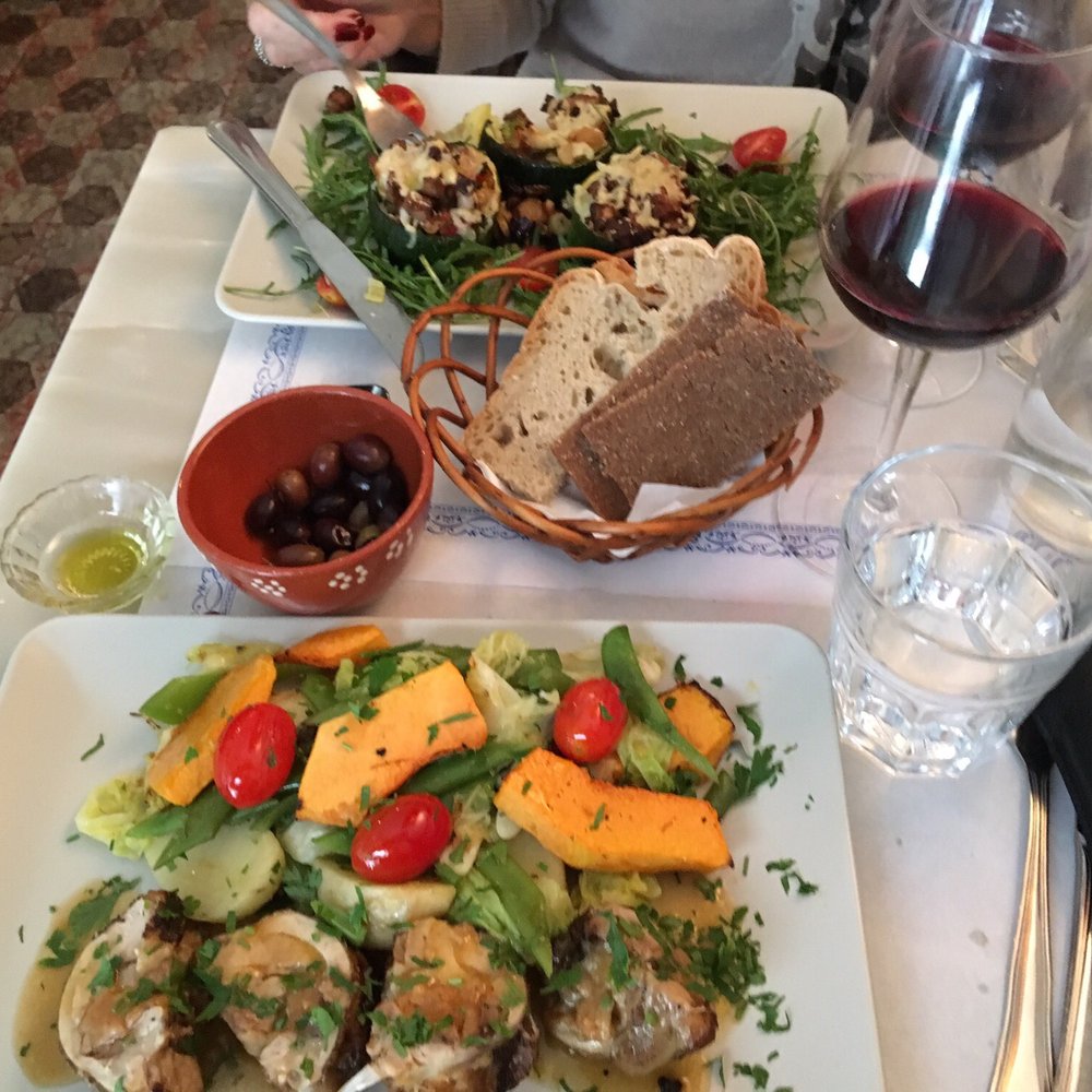 A Taberna da Rua das Flores - My wife had a great vegetarian meal and I loved the stuffed chicken legs and sweet potatoes. - Portuguese Near Me - Lisbon, 11