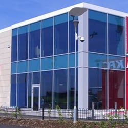 KFC - Off the road. The back of KFC.