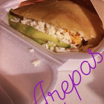 Orale Pana - Shredded Chicken Arepa - Food Trucks Near Me - Katy, Texas Orale Pana - Shredded Chicken Arepa - Food Trucks Near Me - Katy, Texas