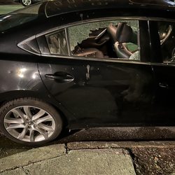 Safe Glide Auto Glass - Shattered passenger rear window