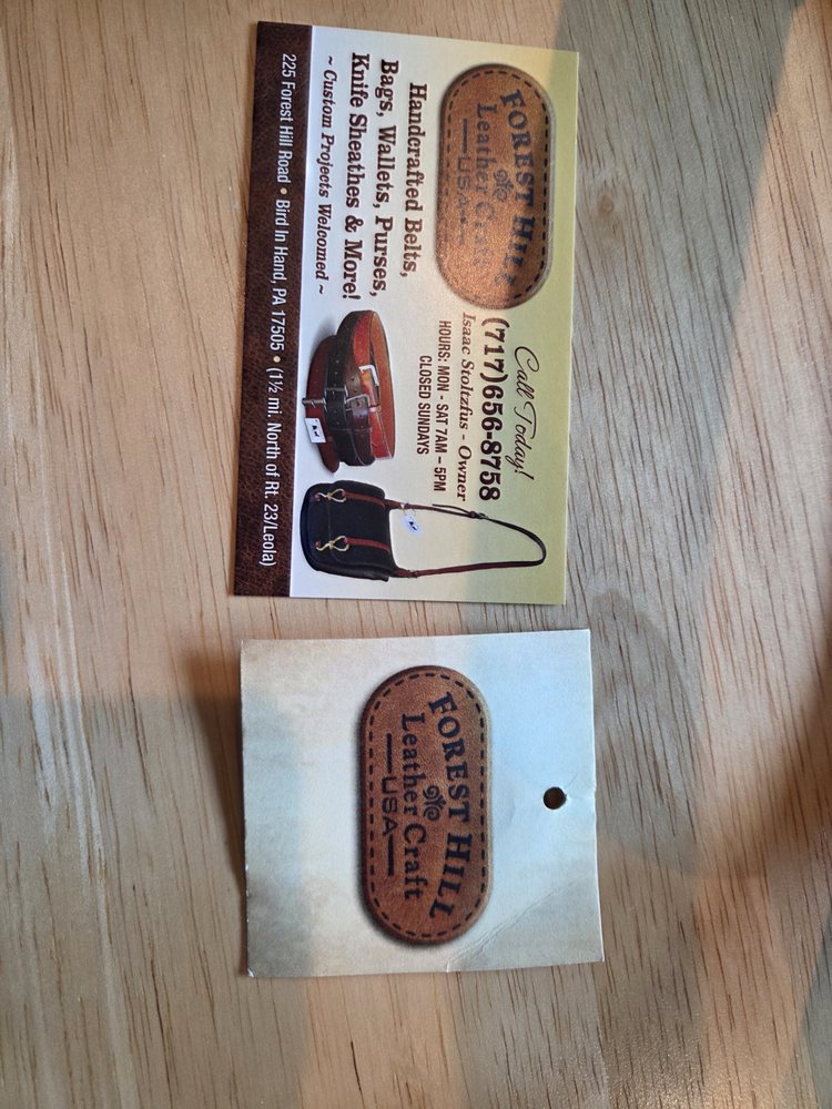 Forest Hill Leather Craft Logo