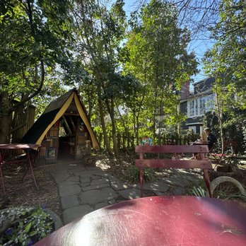Brown Mustache Coffee - Back patio - Coffee & Tea Near Me - Annapolis, Maryland