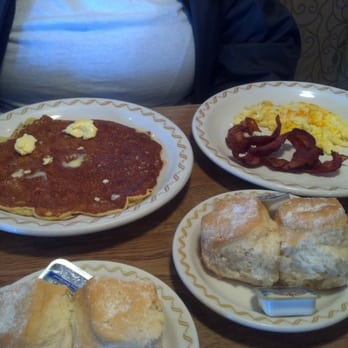 Tee Jaye's Country Place - Cornmeal pancake, biscuits, eggs, and bacon! - Breakfast & Brunch Near Me - Columbus, Ohio