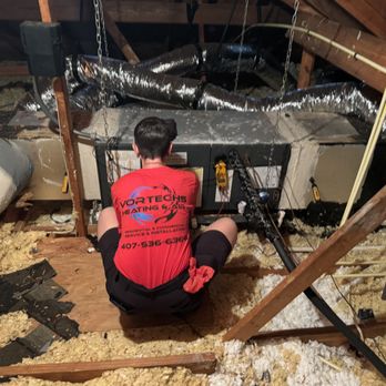 Vortechs Heating & Air - Breakdown preventative maintenance, cooling inspection on an air conditioner located in the attic. Getting the ac ready for summer. - Heating & Air Conditioning/HVAC Near Me - Orlando, Florida Vortechs Heating & Air - Breakdown preventative maintenance, cooling inspection on an air conditioner located in the attic. Getting the ac ready for summer. - Heating & Air Conditioning/HVAC Near Me - Orlando, Florida