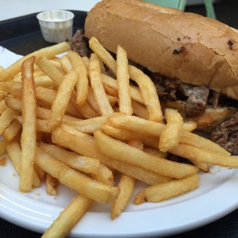 Charlie's Coffee Shop - Steak sandwich w fries - Coffee & Tea Near Me - Los Angeles, California