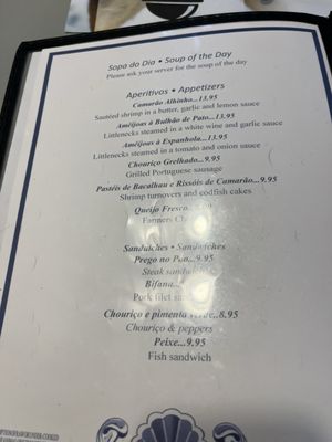 Menu photo 5 O Dinis Restaurant East Providence, RI Menu photo 5 O Dinis Restaurant East Providence, RI