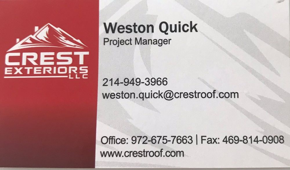 Slide of Crest Exteriors