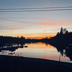 Lake of the Pines - Sunset at the marina doesn't get much prettier than this.