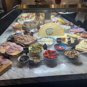 Fogo de Chão - Salad bar at entrance - Brazilian Near Me - Addison, Texas Fogo de Chão - Salad bar at entrance - Brazilian Near Me - Addison, Texas