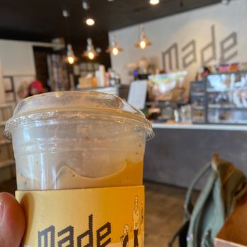 Made Coffee - Iced Spanish Coffee Latte yummy - Coffee & Tea Near Me - Fullerton, California Made Coffee - Iced Spanish Coffee Latte yummy - Coffee & Tea Near Me - Fullerton, California
