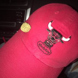 Smokin' Rich's - My boyfriends cannabis pin he purchased .