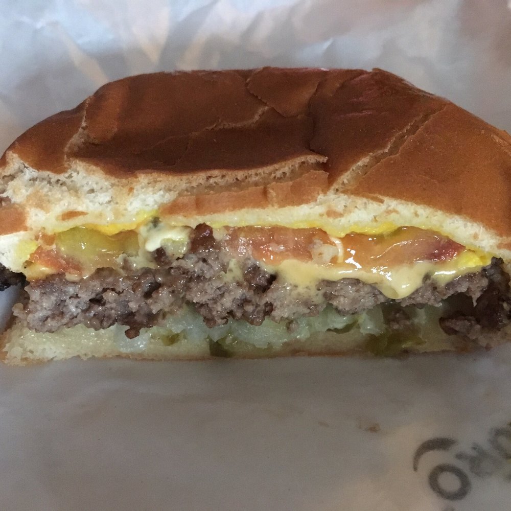 Hamburger Haven - This is my half of the burger. It was delicious. - Burgers Near Me - West Palm Beach, Florida Hamburger Haven - This is my half of the burger. It was delicious. - Burgers Near Me - West Palm Beach, Florida