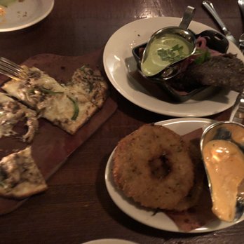The Smith - Fried germ tomatoes, fantastic! Flatbread always yummy and empanadas - New American Near Me - New York, New York The Smith - Fried germ tomatoes, fantastic! Flatbread always yummy and empanadas - New American Near Me - New York, New York