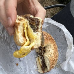 Coffee Nature - Bulgogi egg & cheese breakfast sandwich