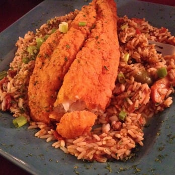 Papa Boudreauxs Cajun Cafe - St. Jacques Jambalaya with Redfish (Special) - Cajun/Creole Near Me - Santa Fe, Tennessee