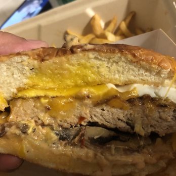 Baby's Burgers - Turkey The Good Wife add mushrooms #drool - Burgers Near Me