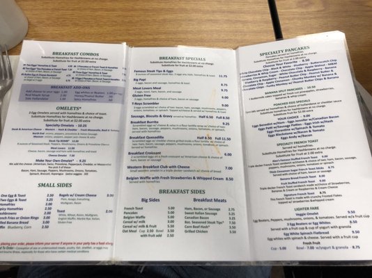 Menu photo 4 North End Diner Leominster, MA Menu photo 4 North End Diner Leominster, MA