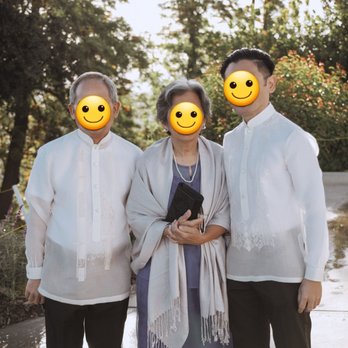 Custom Pilipino Jusi Barong Tagalog Filipino American Variant