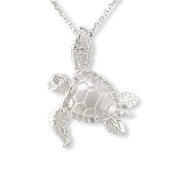 white gold & diamond turtle pendant white gold & diamond turtle pendant