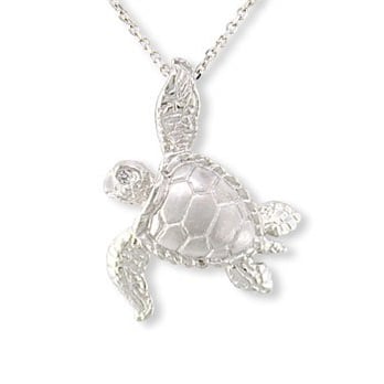 Na Hoku - white gold & diamond turtle pendant - Jewelry Near Me - Kaanapali, Hawaii Na Hoku - white gold & diamond turtle pendant - Jewelry Near Me - Kaanapali, Hawaii