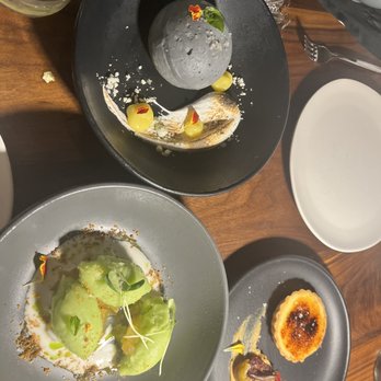 BATA - The three desserts that were on menu tonight. All were amazing and not to sweet just flavorful and yummy - New American Near Me - Tucson, Arizona