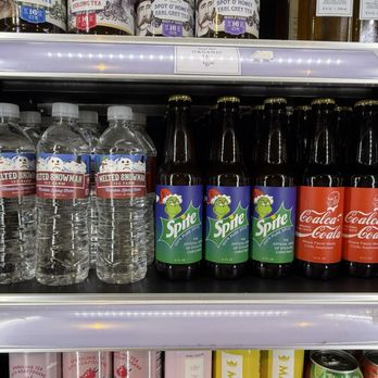 123 Farm - Fun Holiday Labels on some of the bottled beverages. - Farmers Market Near Me - Cherry Valley, California