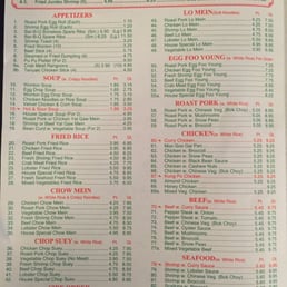 Photos For Handy Chinese Restaurant Menu Yelp