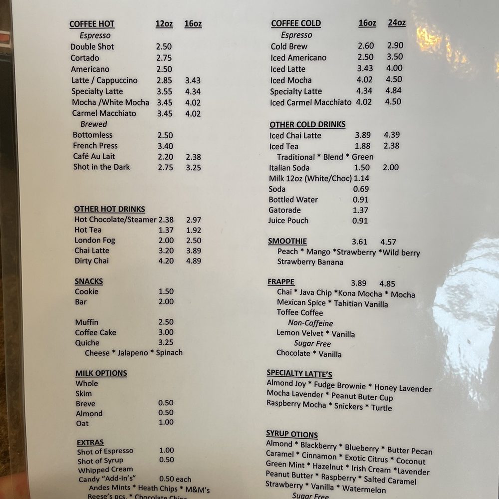Foundry Coffeehouse - Menu - Coffee & Tea Near Me - Lenexa, Kansas Foundry Coffeehouse - Menu - Coffee & Tea Near Me - Lenexa, Kansas