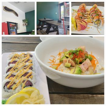 Glory Sushi - Dynamite roll, tuna roll, and yellowtail poke bowl. - Sushi Bars Near Me - Eagle, Idaho