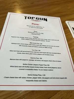 Menu photo 6 Top Gun Bar & Grill Puyallup, WA