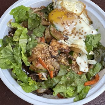 Kimbop - Bibimbap (Korean Rice Bowl W/ Beef) - Asian Fusion Near Me - Wheeling, Illinois