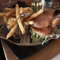 The Shop - Buffalo Fried Chicken Sandwich