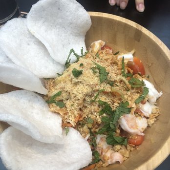 5ive Spice - Green Mango Salad with Shrimp - Vietnamese Near Me - New York, New York 5ive Spice - Green Mango Salad with Shrimp - Vietnamese Near Me - New York, New York