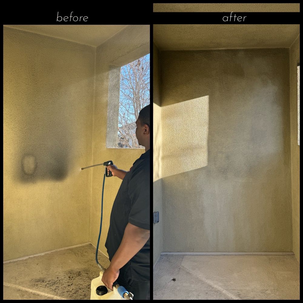 Maid 4 You - Power washing 280° bbq grill soot - failed!!! Amy at Maid 4 You used a secret mixture to finally scrub it off! - Home Cleaning Near Me - Hayward, California