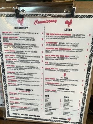 Menu photo 1 Coffee Commissary Glendale, CA Menu photo 1 Coffee Commissary Glendale, CA