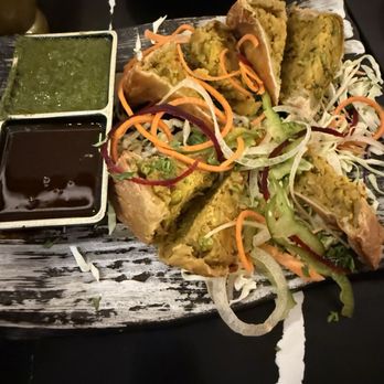 Sula Indian Restaurant - Vegetable samosa - Indian Near Me - Vancouver, British Columbia Sula Indian Restaurant - Vegetable samosa - Indian Near Me - Vancouver, British Columbia