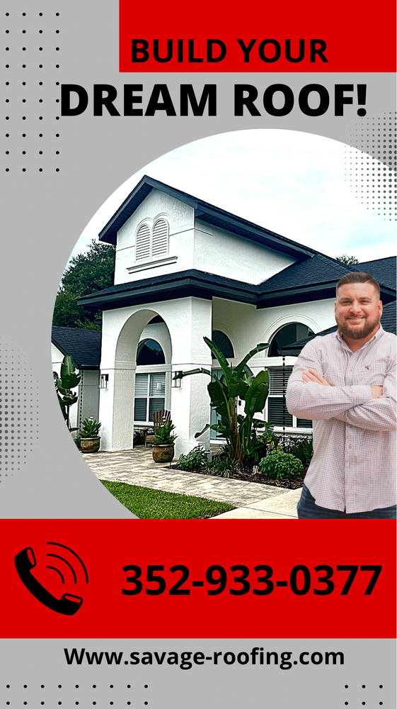 Slide of Savage Roofing