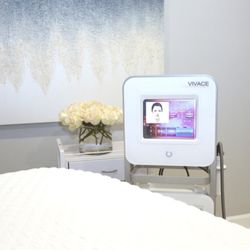 Blue Divine Aesthetics - Vivace fractionated microneedling experts and lifting with skin tightening and lifting results.