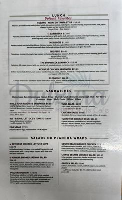 Menu photo 7 Dulzura Café San Mateo, CA