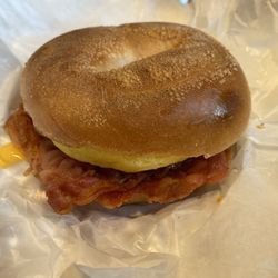 Barry Bagels Westerville - Bacon egg and cheese bagel