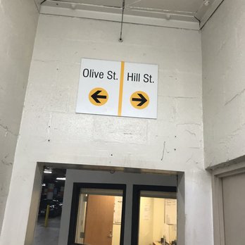 Pershing Square Garage - Olive or Hill - Parking Near Me - Los Angeles, California