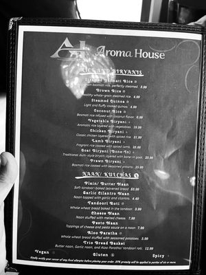 Menu photo 2 Aroma House Redwood City, CA Menu photo 2 Aroma House Redwood City, CA