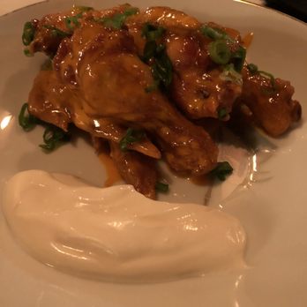 Suzume - Spicy Butter Wings. Super yummy with a yogurt sauce! - Ramen Near Me - Brooklyn, New York