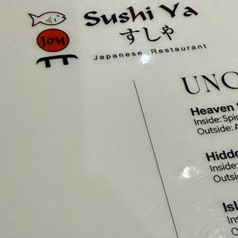 Sushi Ya - Sushi Bars Near Me - Anchorage, Alaska
