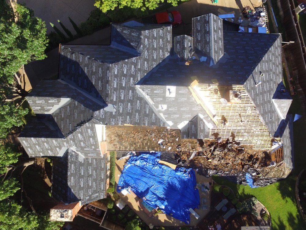 Slide of Interstate Roofing Company