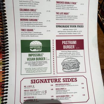 Carnegie Diner - October 2025 menu - Sandwiches Near Me - New York, New York