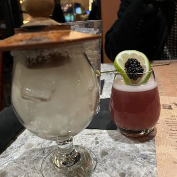 Hidden Still Spirits - Smoked blackberry margarita! I loved this drink - Bars Near Me - Hershey, Pennsylvania