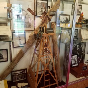 The James Dean Museum - miniature trestle made from the actual wooden trestle in the movie "Giant" - Museums Near Me - Fairmount, Indiana