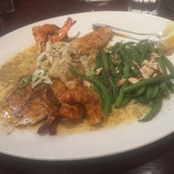 Pappadeaux Seafood Kitchen - Texas Redfish Pontchartrain - Seafood Near Me - Dallas, Texas